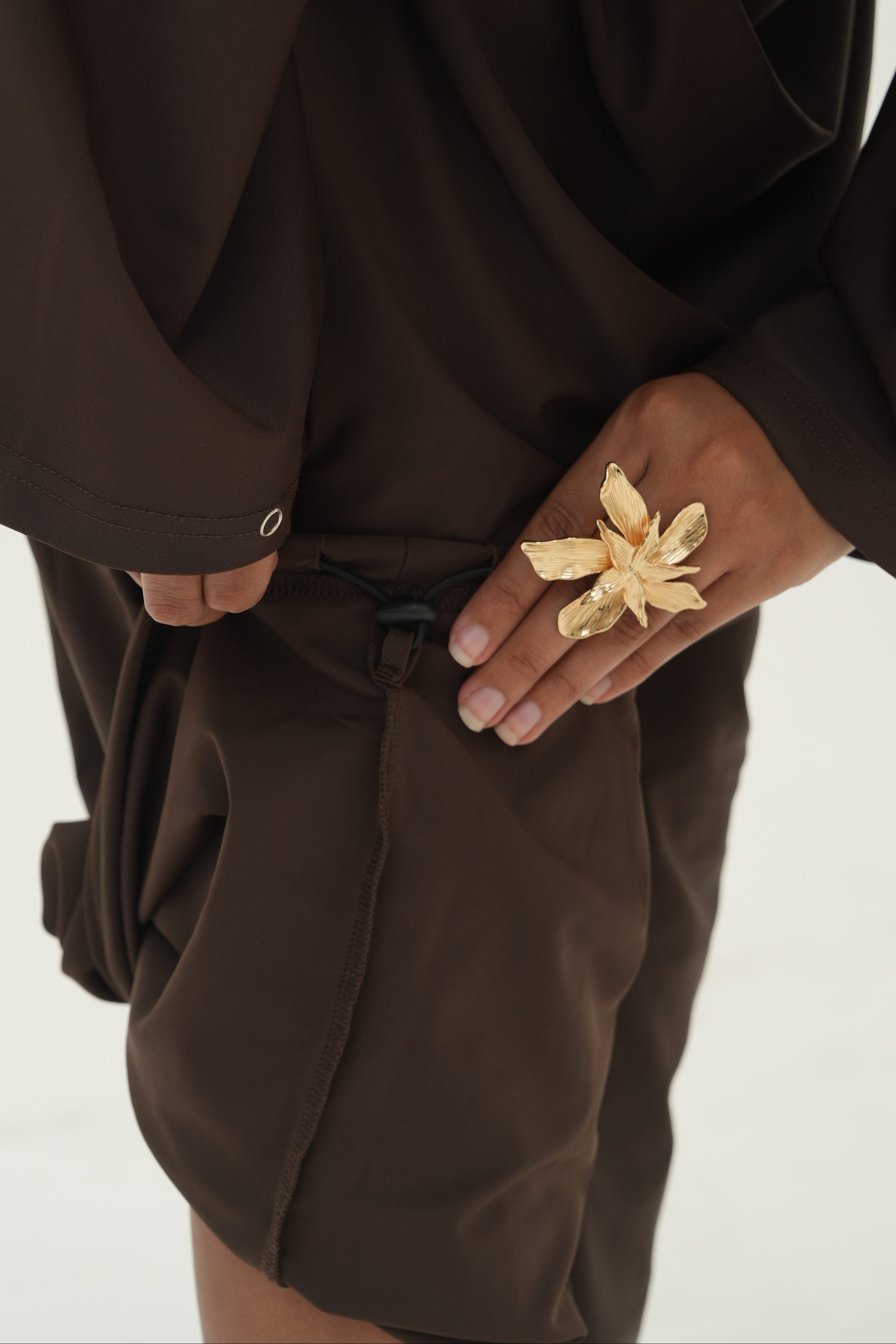 Ensemble Amira — Burkini, coloris Espresso - vue 7