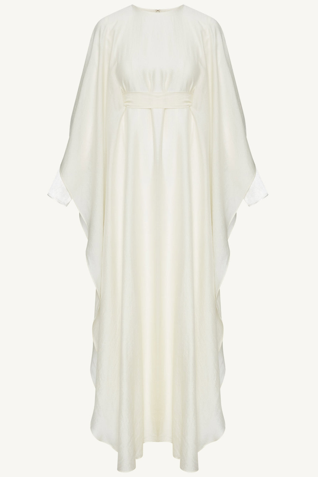 Robe Longue Éthérée en Soie à Taille Nouée - Rayon de Lune Robes Modeen