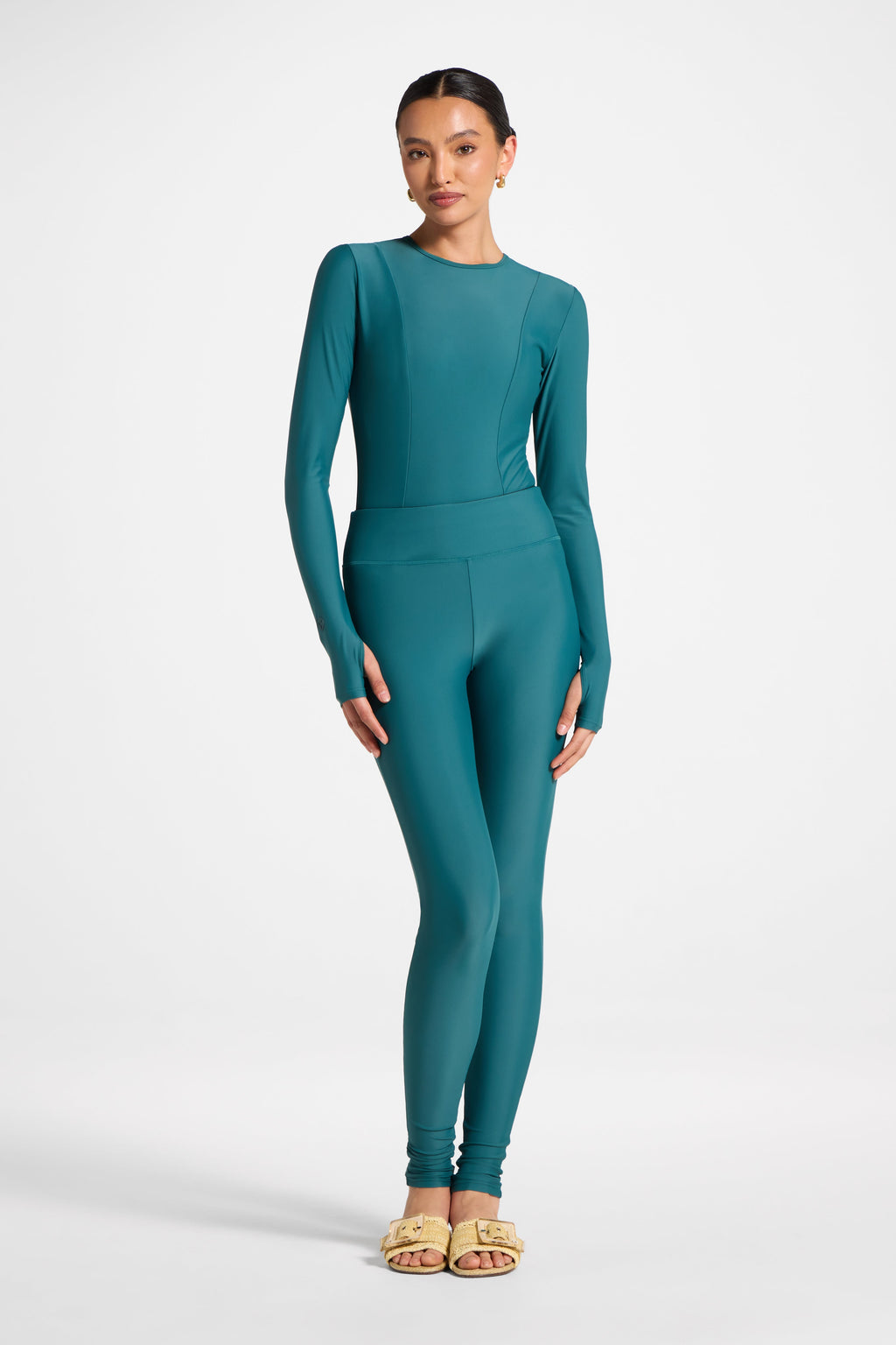 Ensemble Maillot de Bain Deux Pièces & Jupe à Anneau - Méditerranée Maillots de bain Modeen