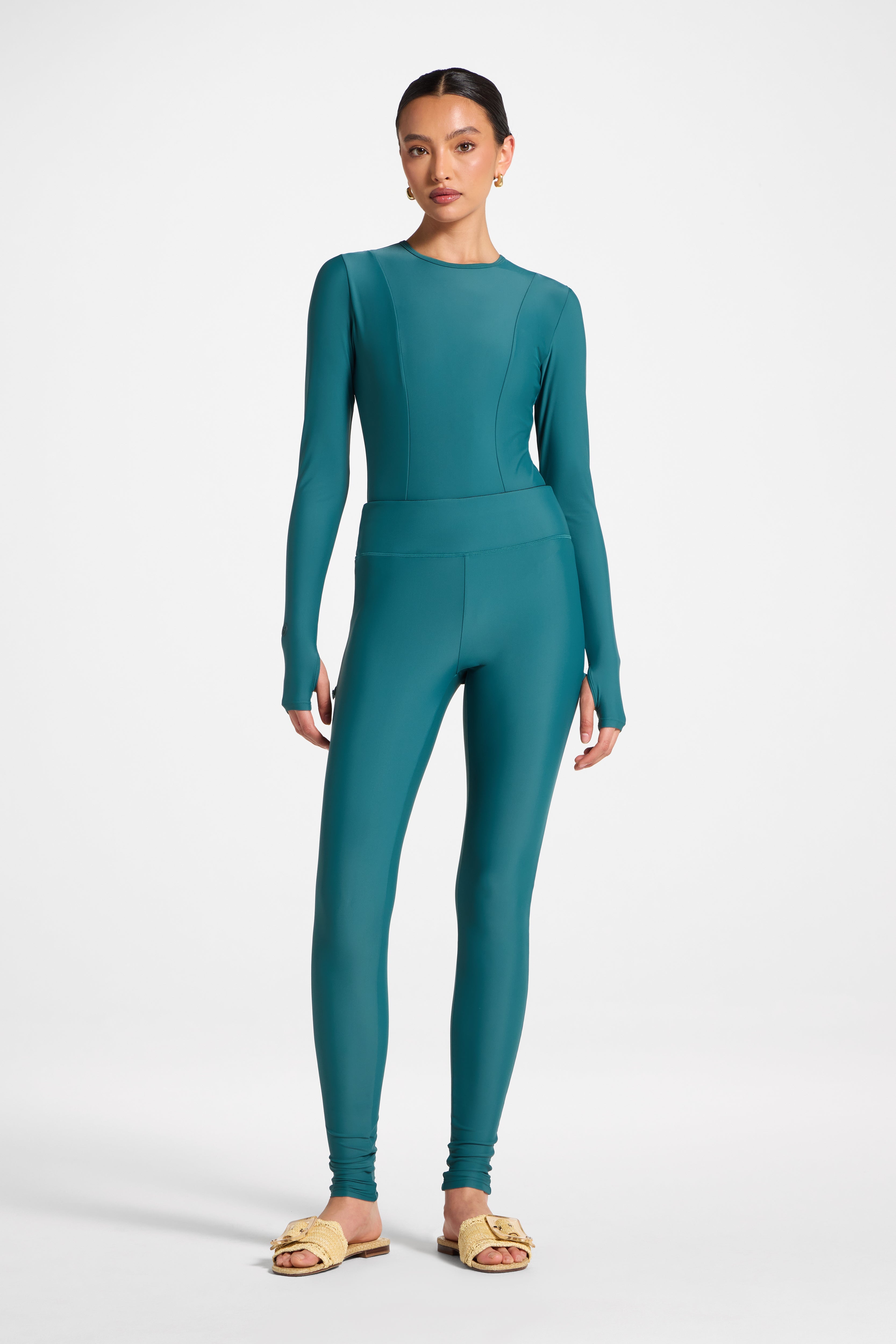 Ensemble Maillot de Bain Deux Pièces & Jupe à Anneau - Méditerranée Maillots de bain Modeen