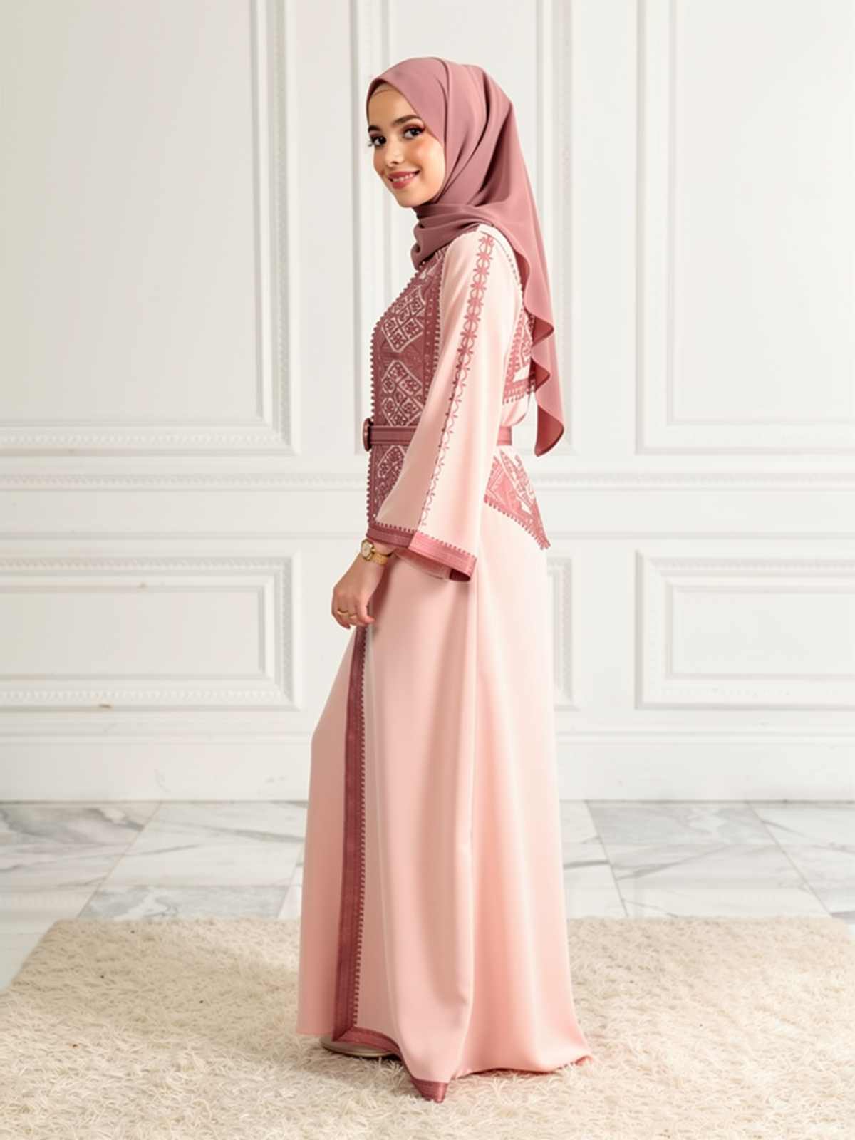 Takchita Maya Rose Poudré — vue trois-quarts