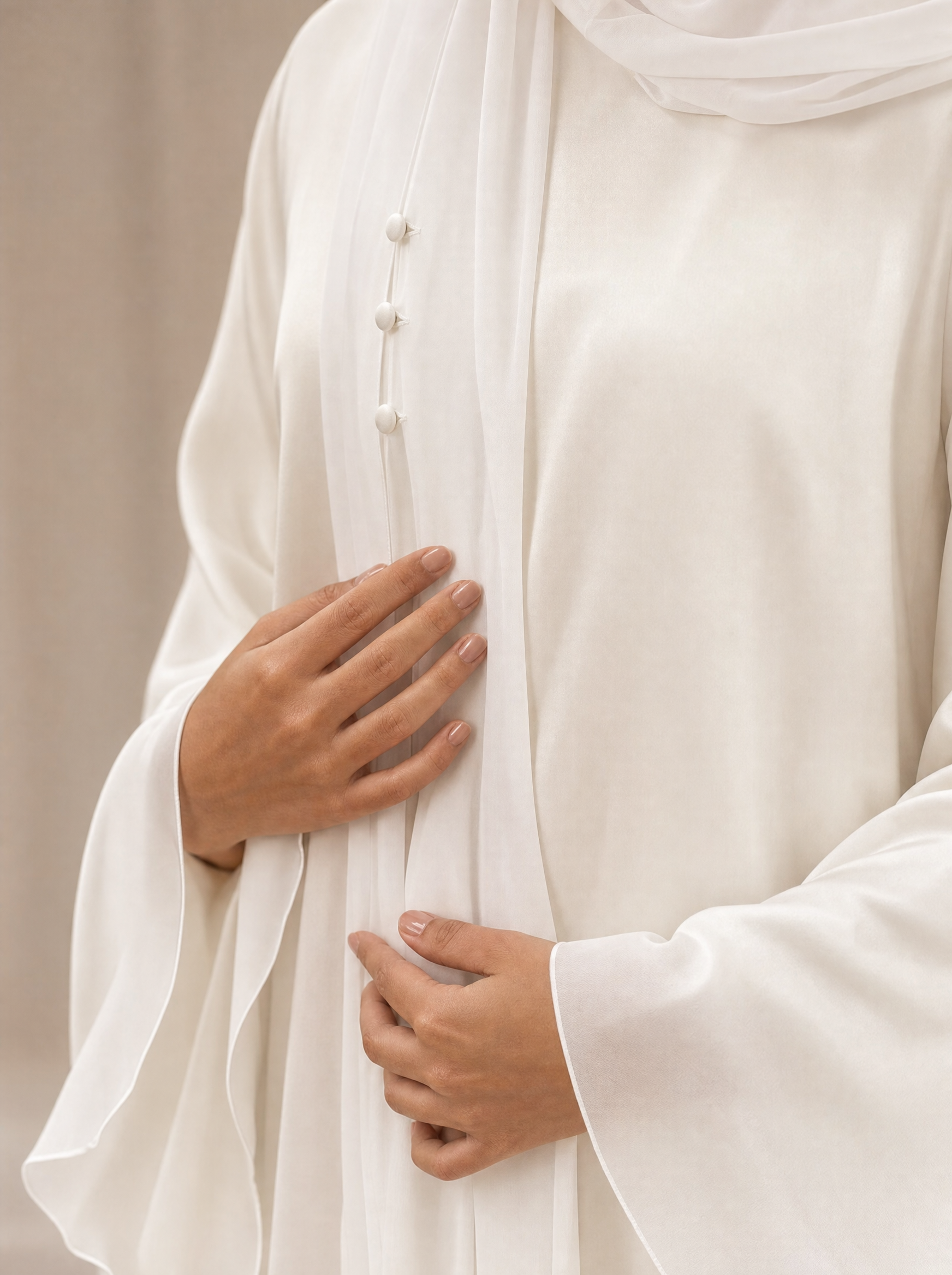 Abaya Séraphine — Soie