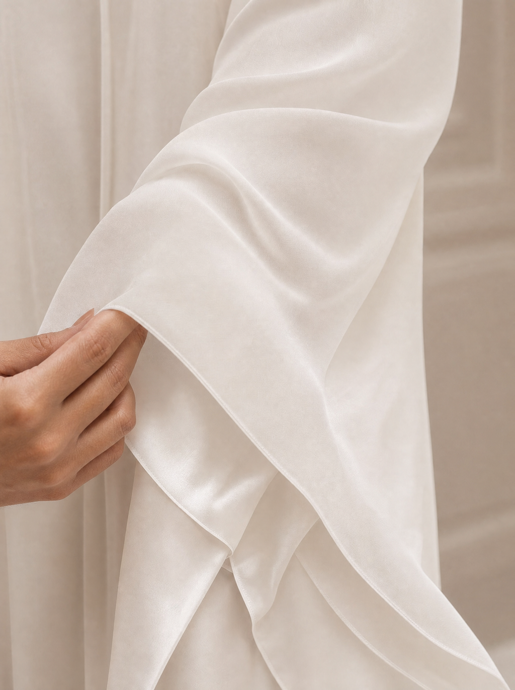 Abaya Séraphine — Soie