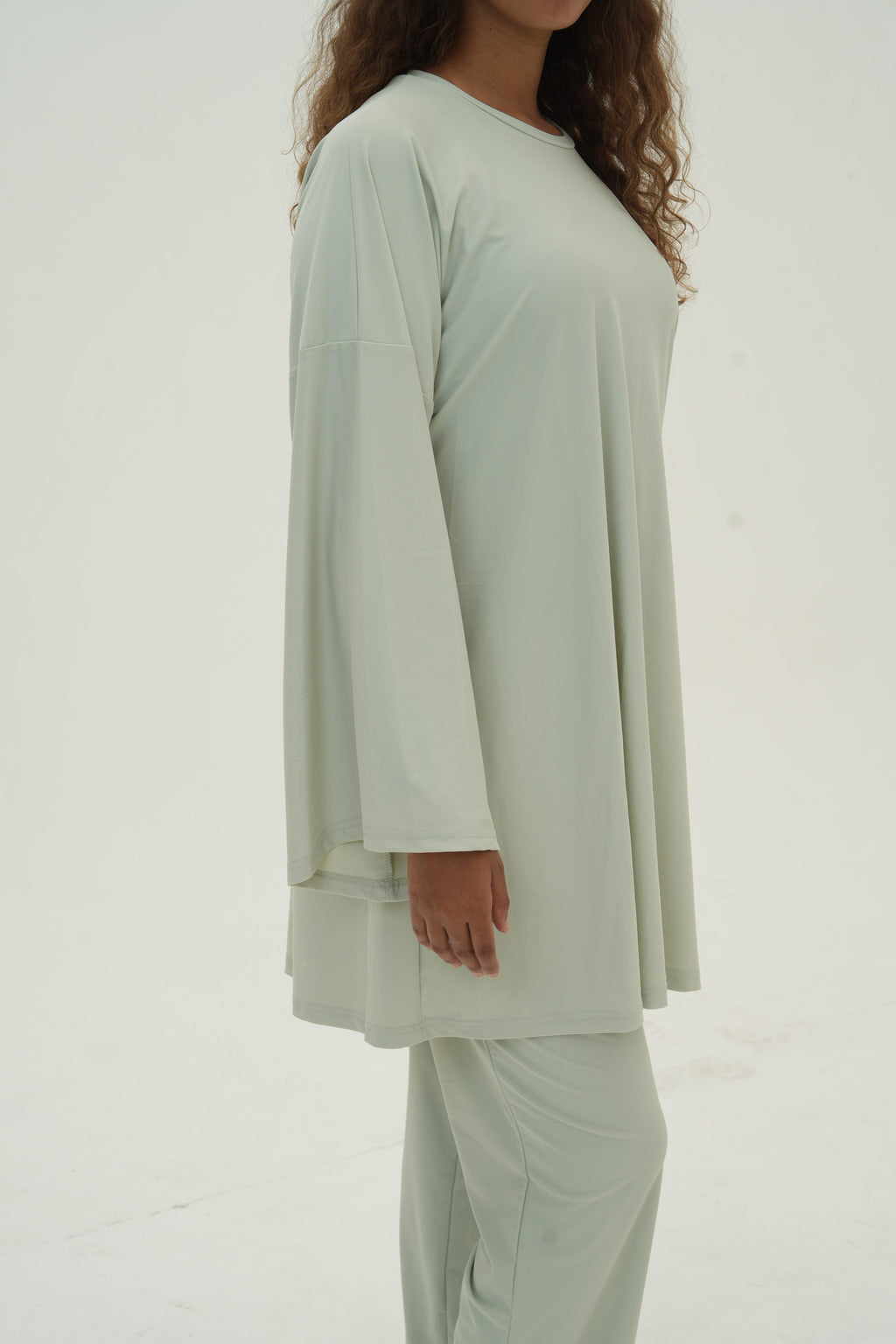 Ensemble Amira — Burkini, coloris Matcha - vue 4