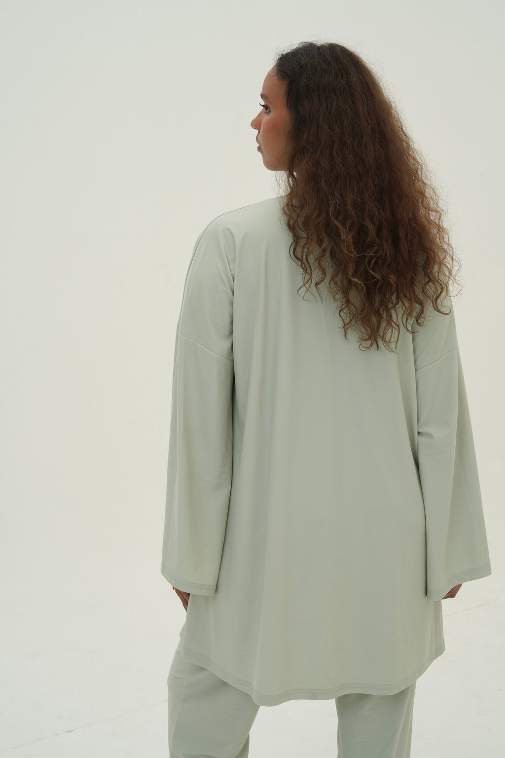 Ensemble Amira — Burkini, coloris Matcha - vue 7
