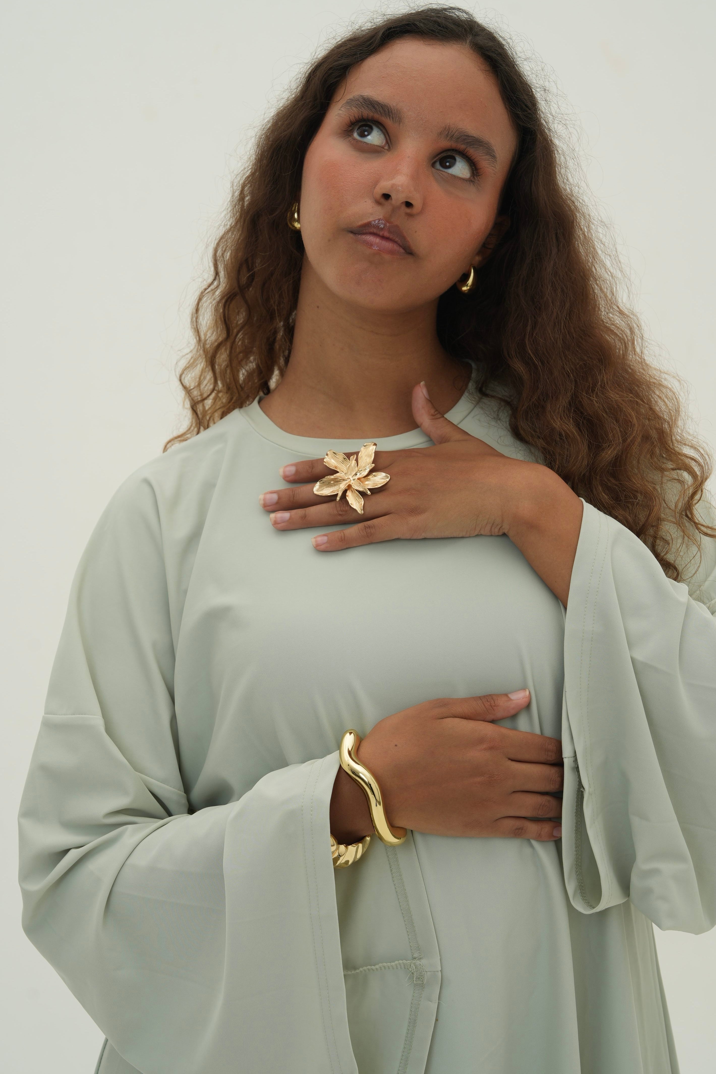 Ensemble Amira — Burkini, coloris Matcha - vue 9