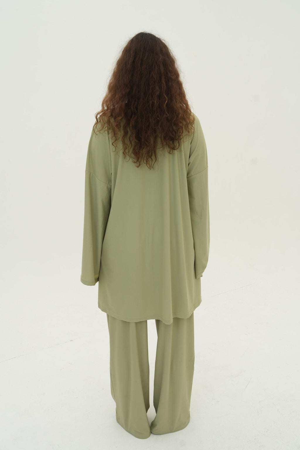 Ensemble Amira — Burkini, coloris Sauge - vue 5