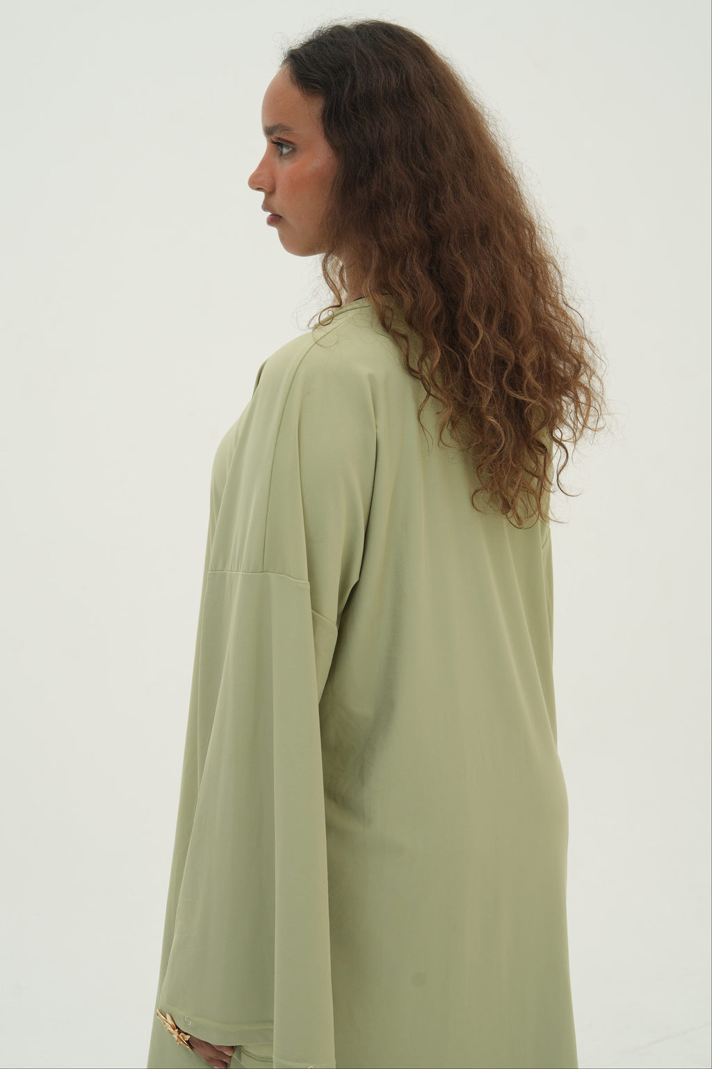Ensemble Amira — Burkini, coloris Sauge - vue 6