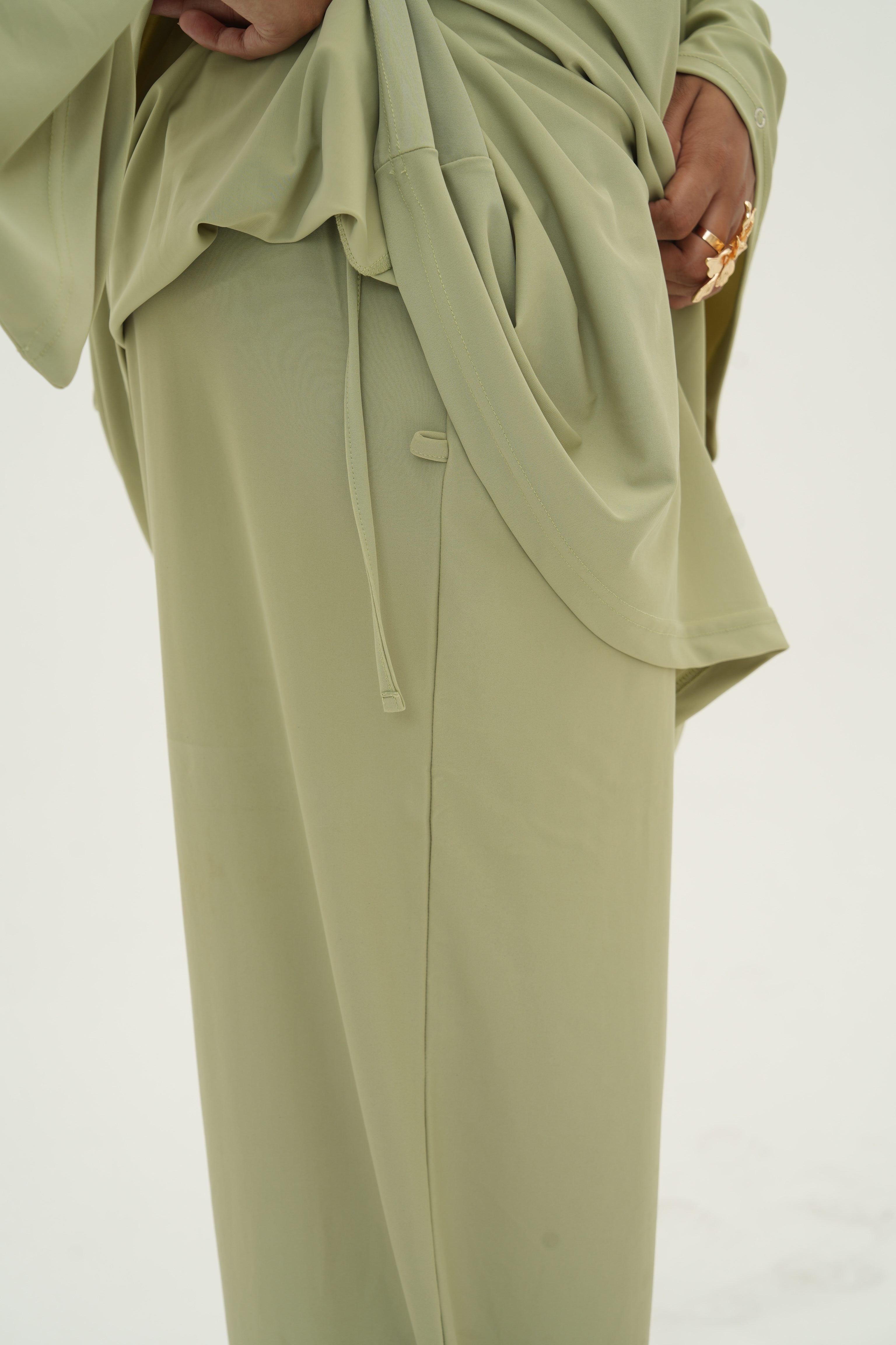 Ensemble Amira — Burkini, coloris Sauge - vue 8