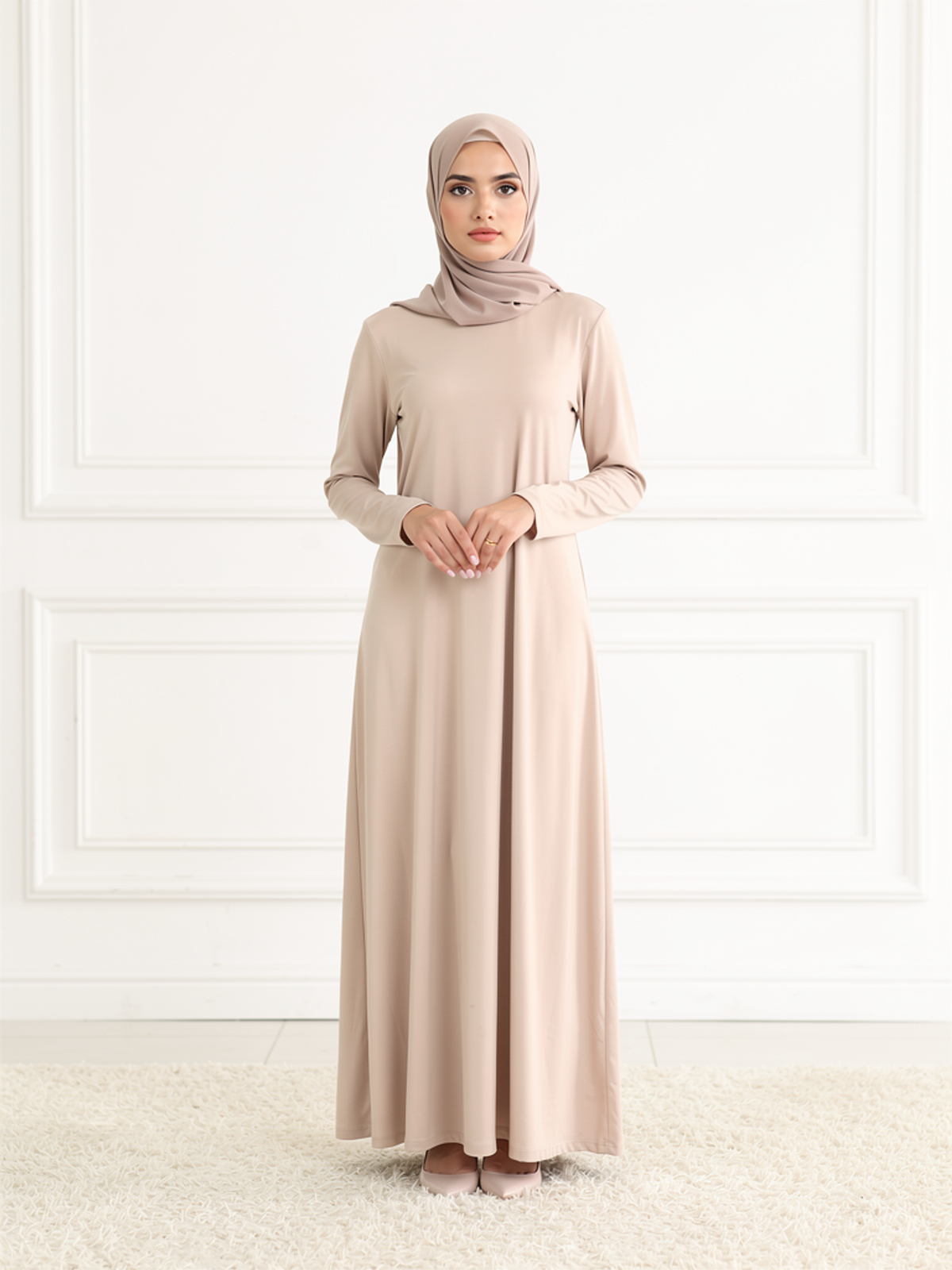 Sous-robe Sana Beige — vue de face