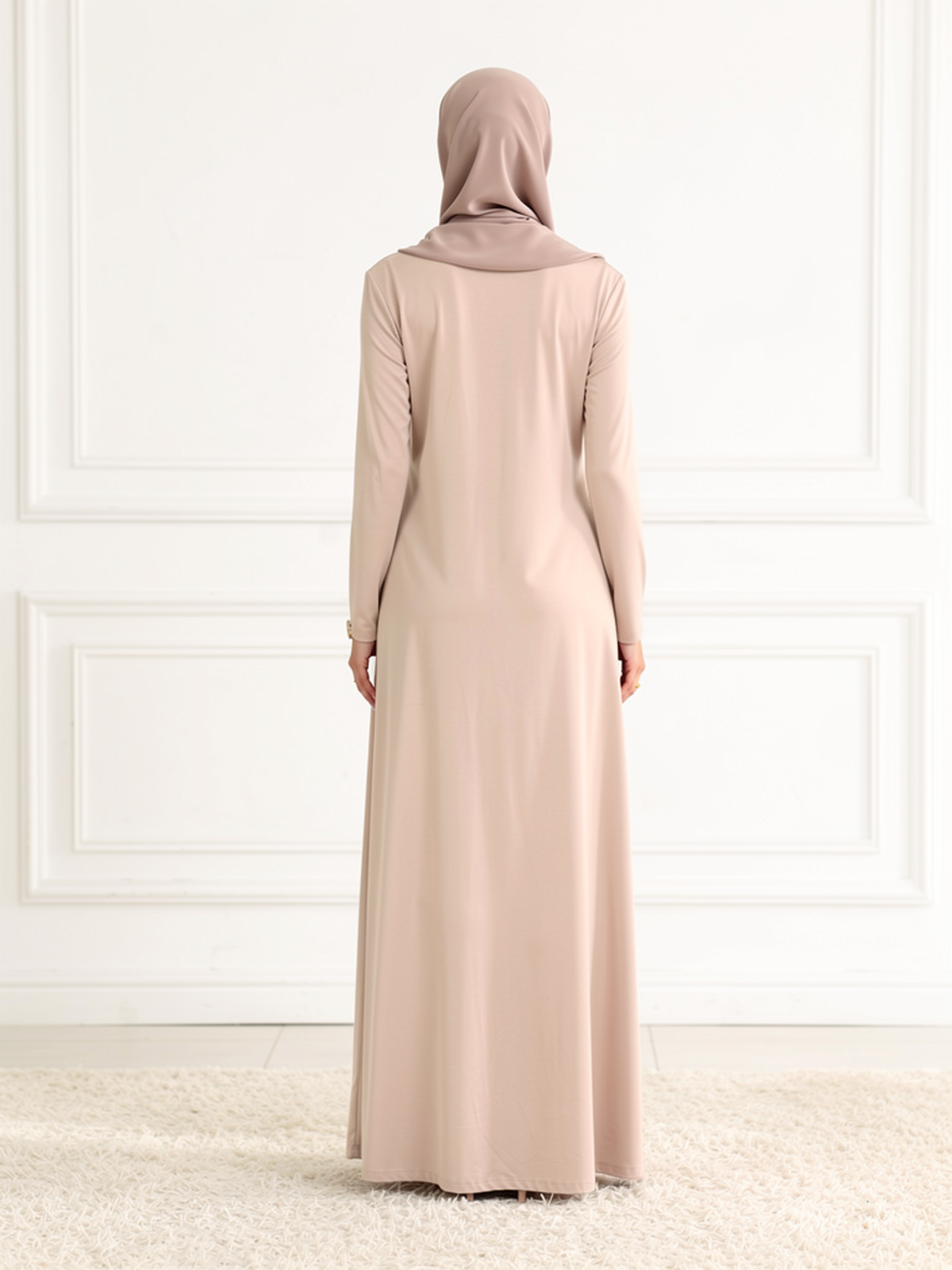 Sous-robe Sana Beige — vue de dos